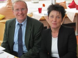 Landesministerin für Arbeit und Sozialordnung Katrin Altpeter und unseren Landtagsabgeordneten Thomas Reusch-Frey
